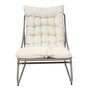 Voir la diapositive 3 : The Home Deco Factory Fauteuil de détente DOLCE VITA