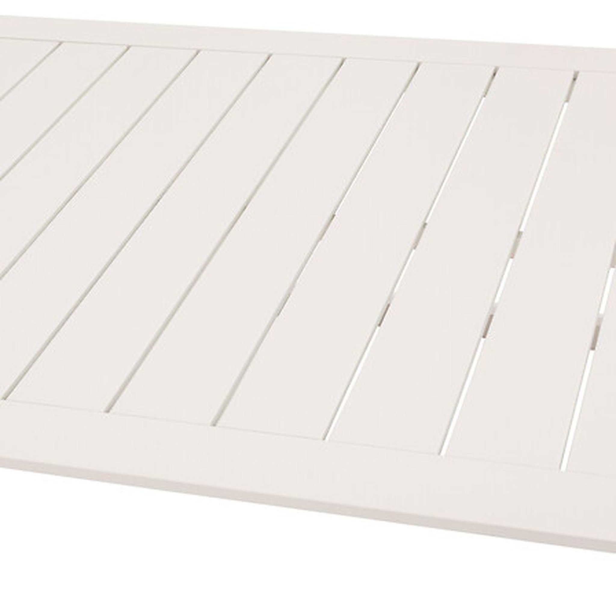 Voir la diapositive 3 : HESPERIDE Table basse de jardin carrée ALLURE - Avoine
