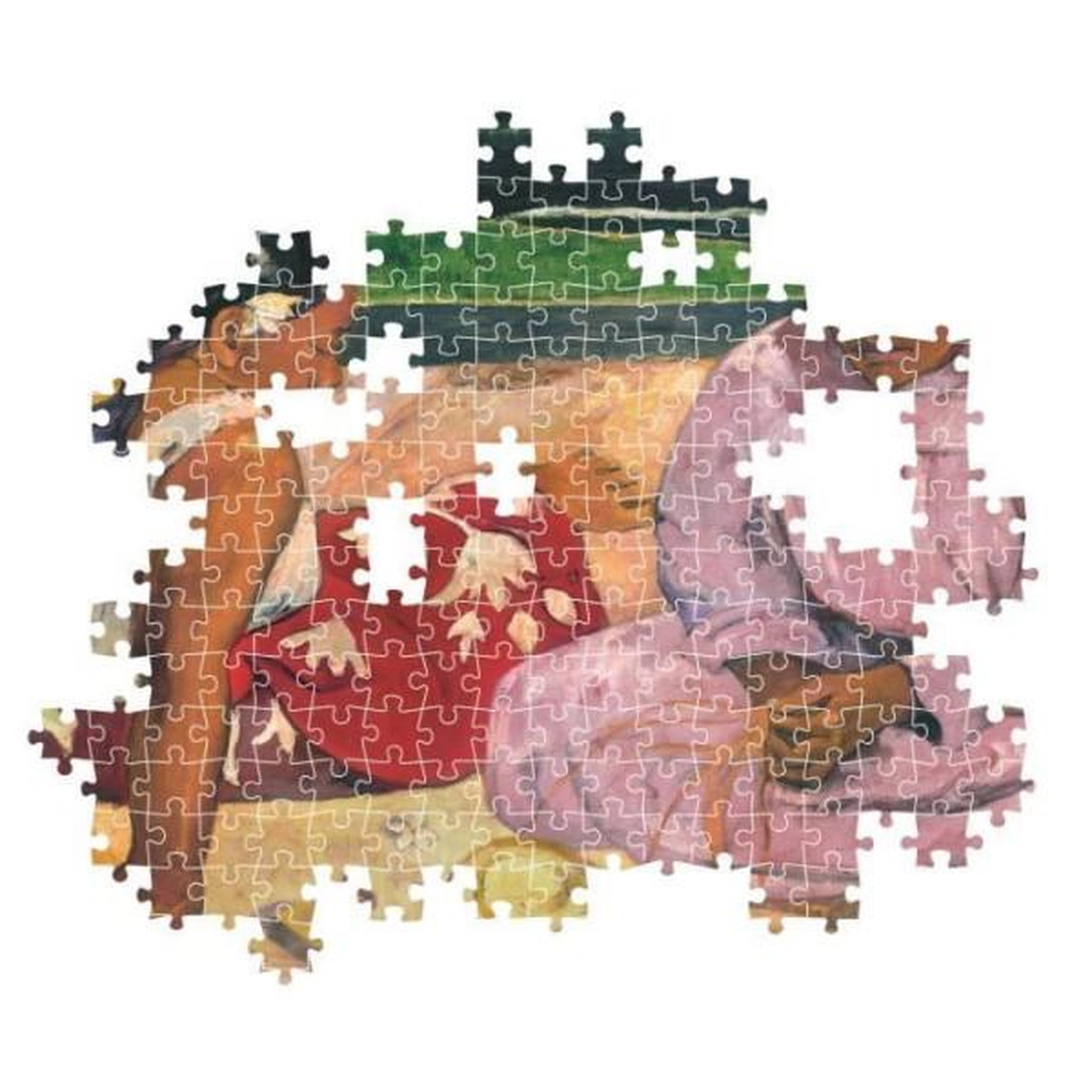 Voir la diapositive 3 : CLEMENTONI Clementoni - compact 1000 pieces - gauguin : femmes de tahiti