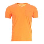 RMS 26 T-shirt Orange Homme RMS26 90941. Coloris disponibles : Orange