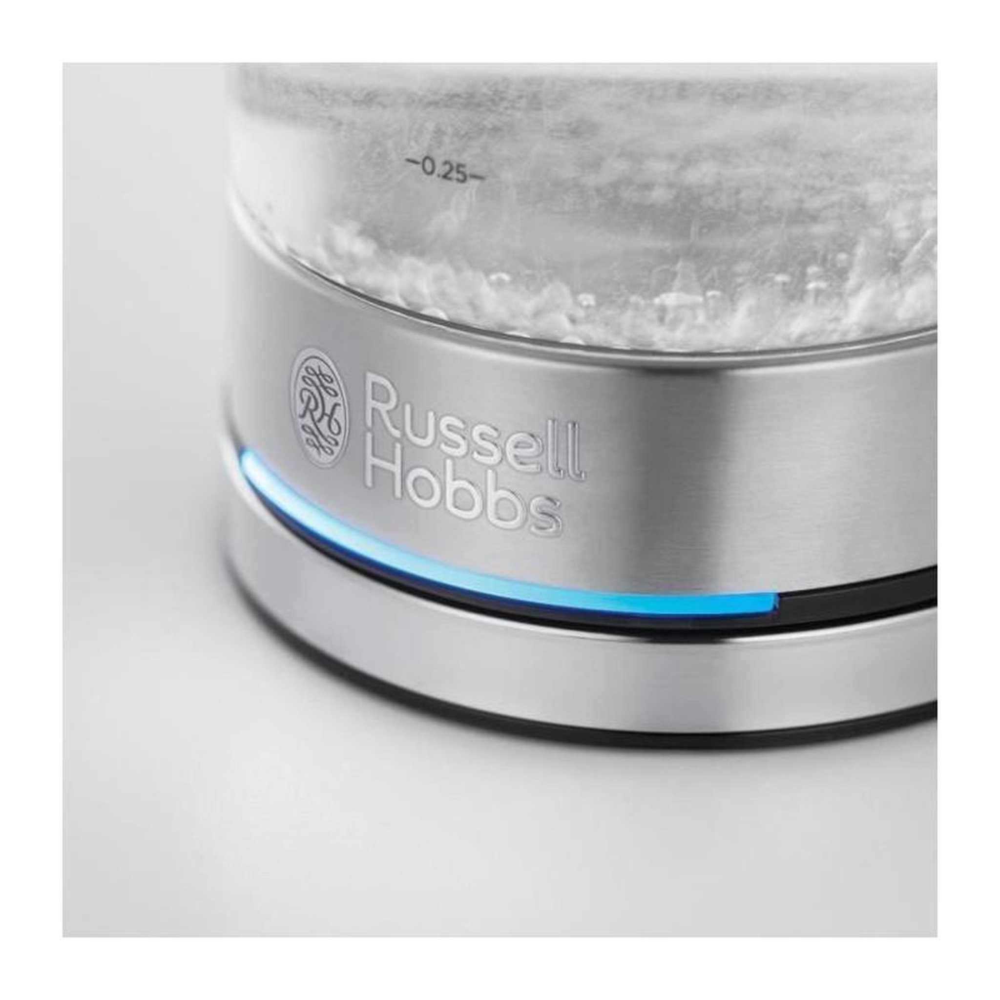 Voir la diapositive 3 : Russell Hobbs RUSSEL HOBBS 24191-70 - Bouilloire en verre Compact Home 0,8L - 2200 W