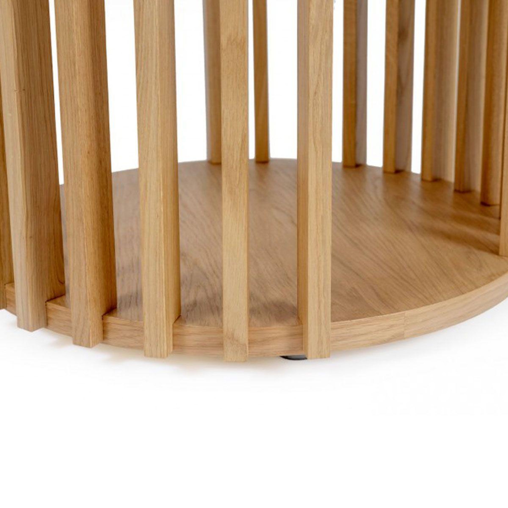 Voir la diapositive 6 : Paris Prix Table d'appoint design  drume  58cm chêne