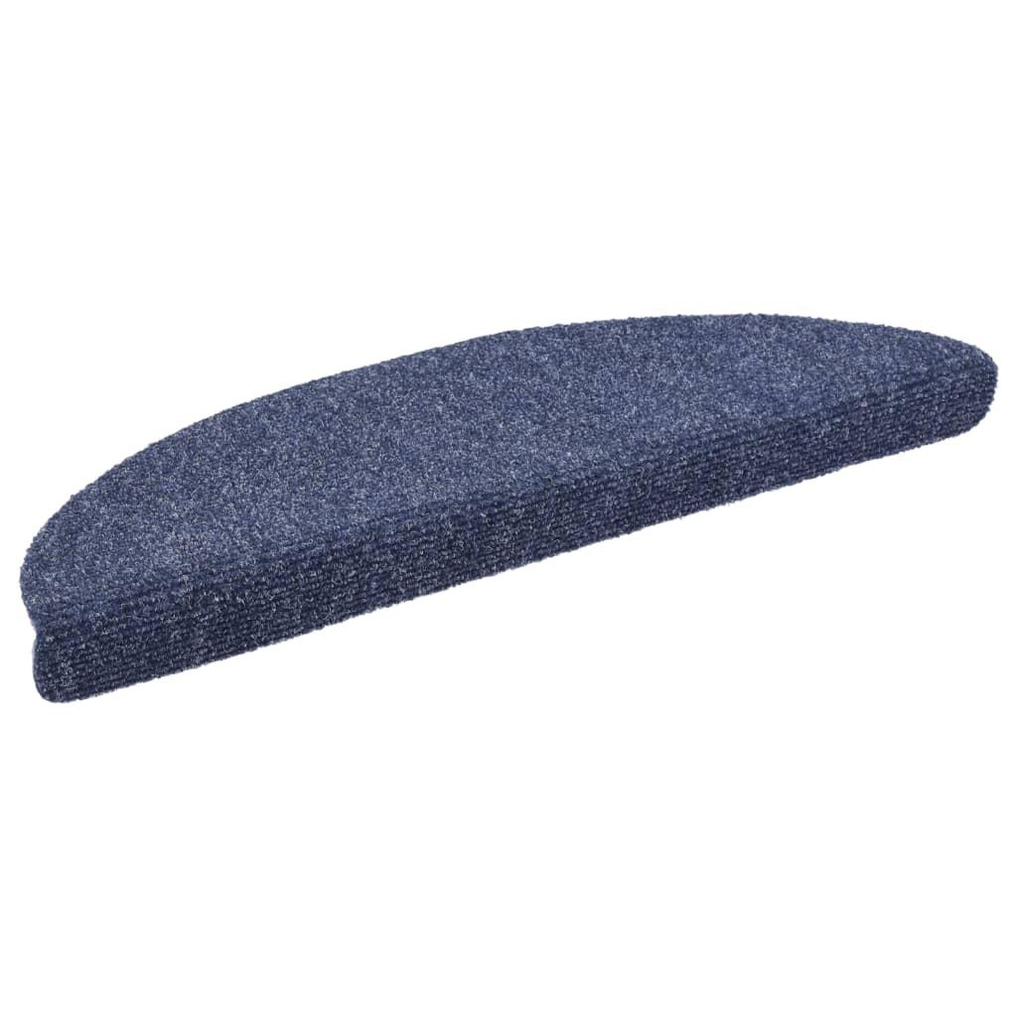 Voir la diapositive 3 : VIDAXL Tapis autoadhesifs de marches 5 pcs Bleu 56x17x3 cm Aiguillete