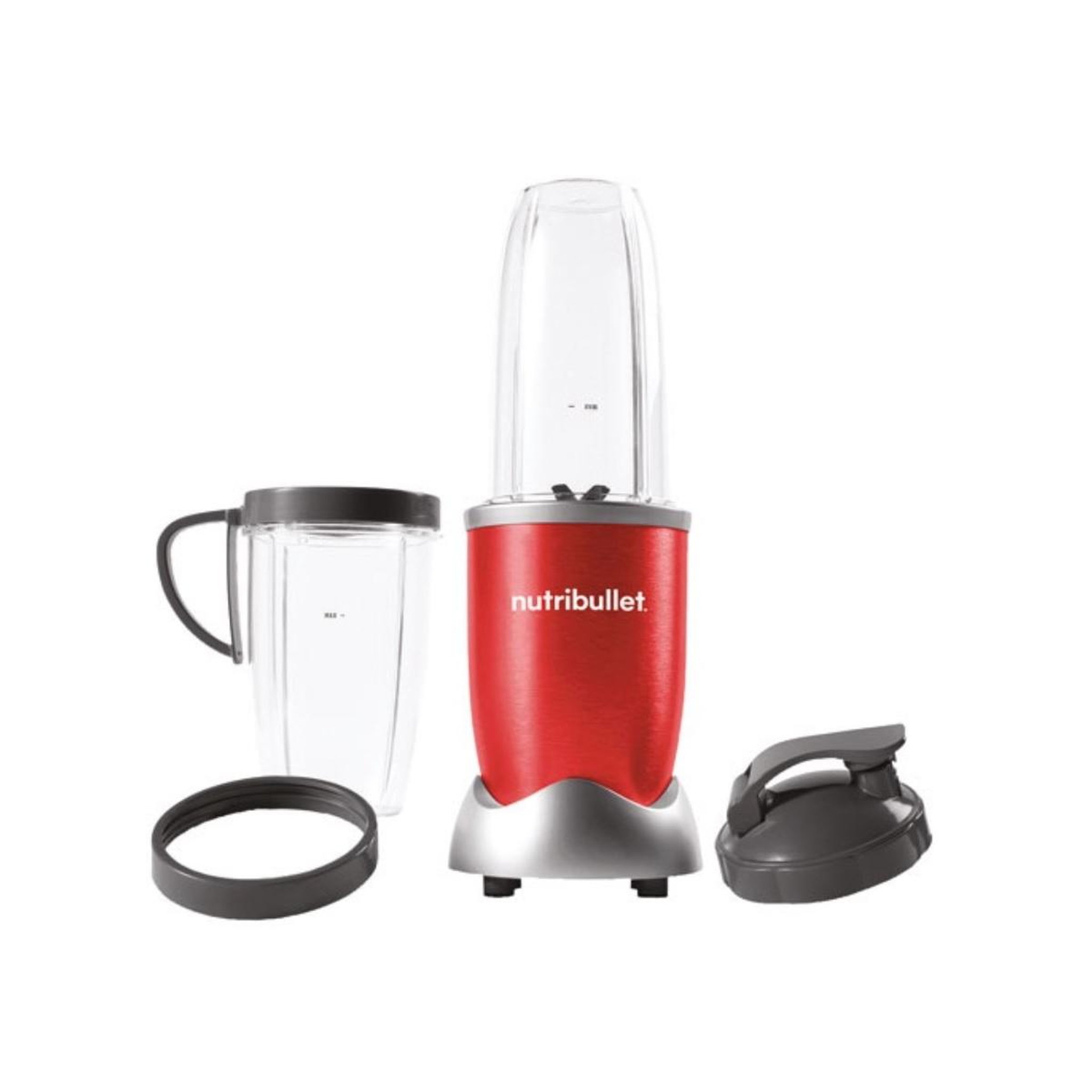 Voir la diapositive 1 : nutribullet Blender 900w rouge - NB907R