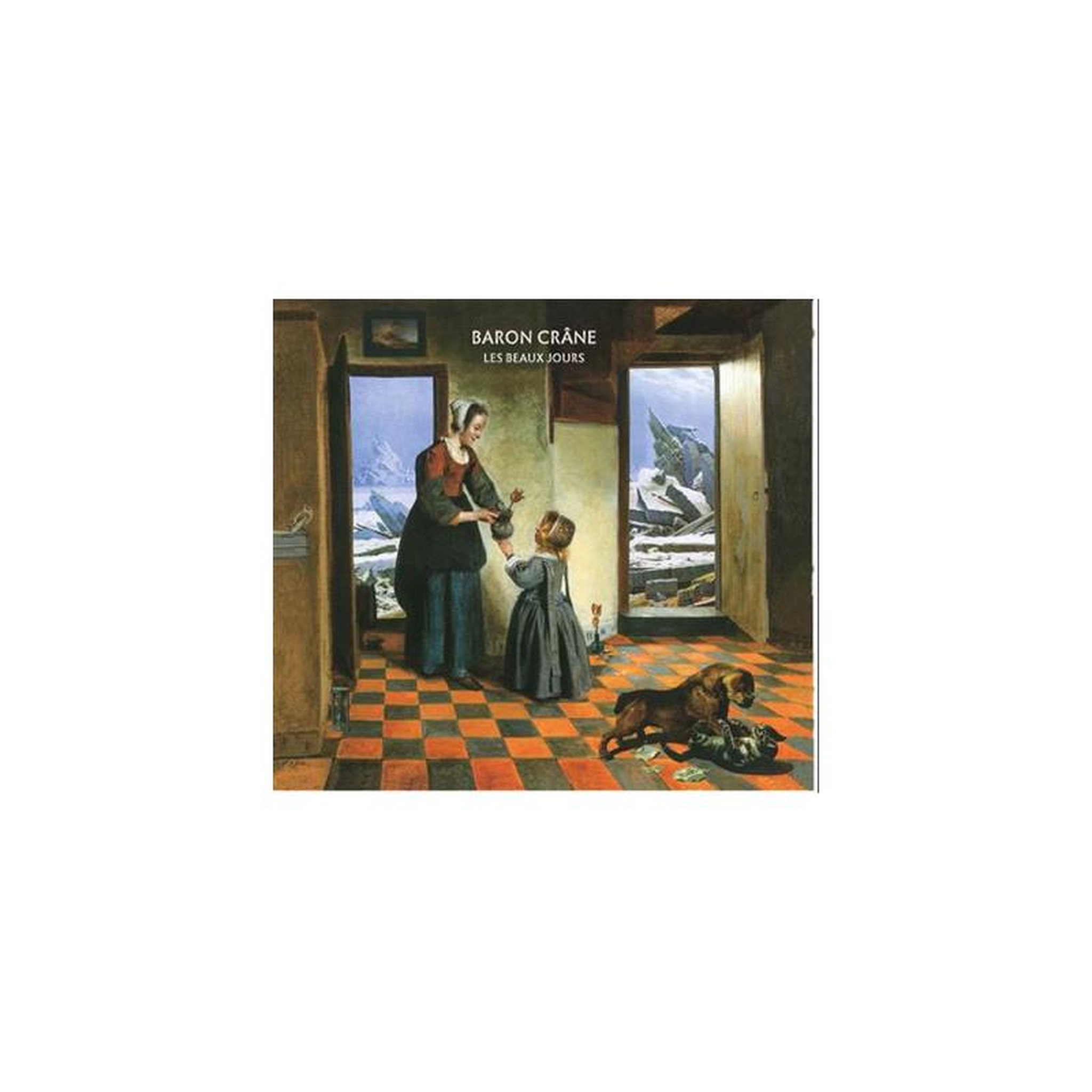 Cd baron crâne – les beaux jours, album rock alternatif indie, édition standard stéréo (2 disques)