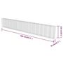 Voir la diapositive 6 : VIDAXL Mur a gabion avec couvercles Acier galvanise 900 x 50 x 150 cm