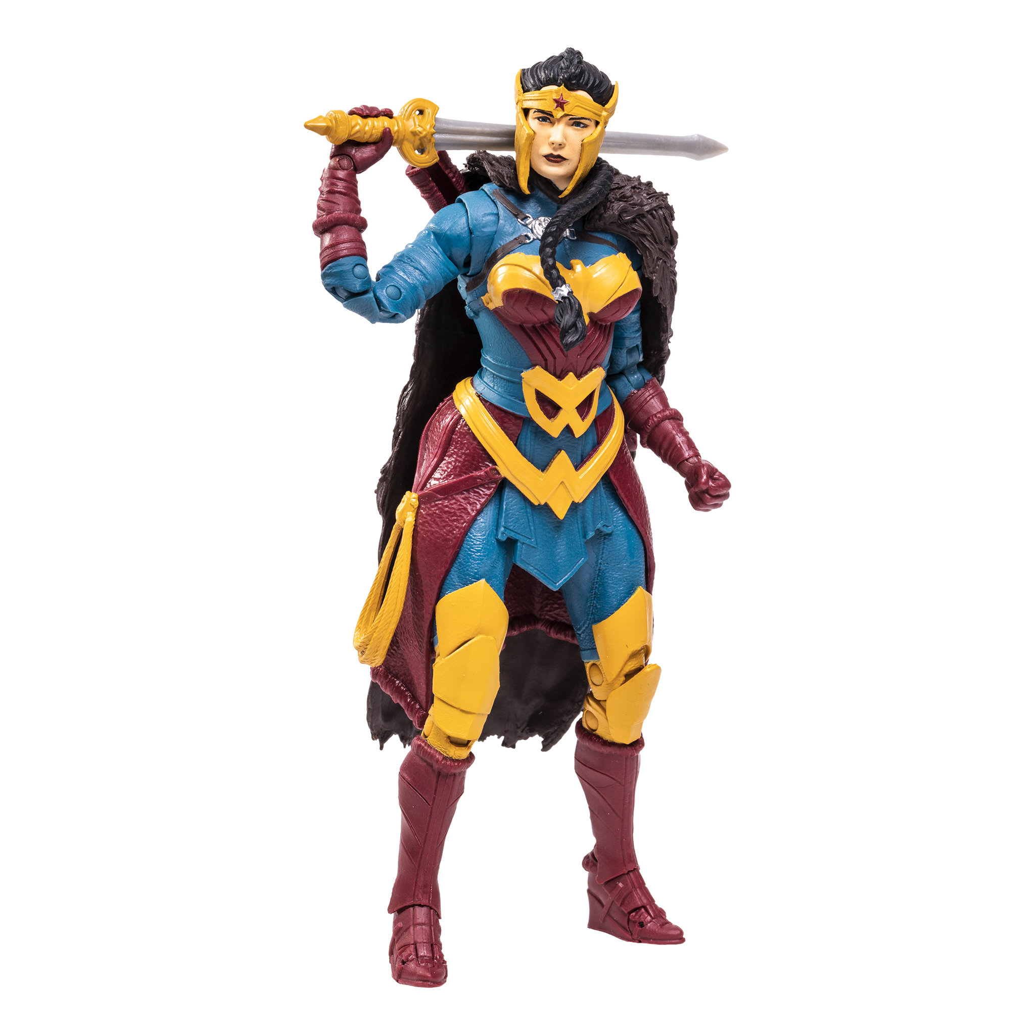 Voir la diapositive 2 : McFarlane Figurine Wonder Woman Justice League Endless Winter McFarlane 18cm