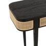 Voir la diapositive 6 : Paris Prix Console 2 Tiroirs en Bois  Molly  120cm Noir & Beige