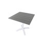 Voir la diapositive 3 : Paris Prix Table de Jardin  Colorado  74cm Gris