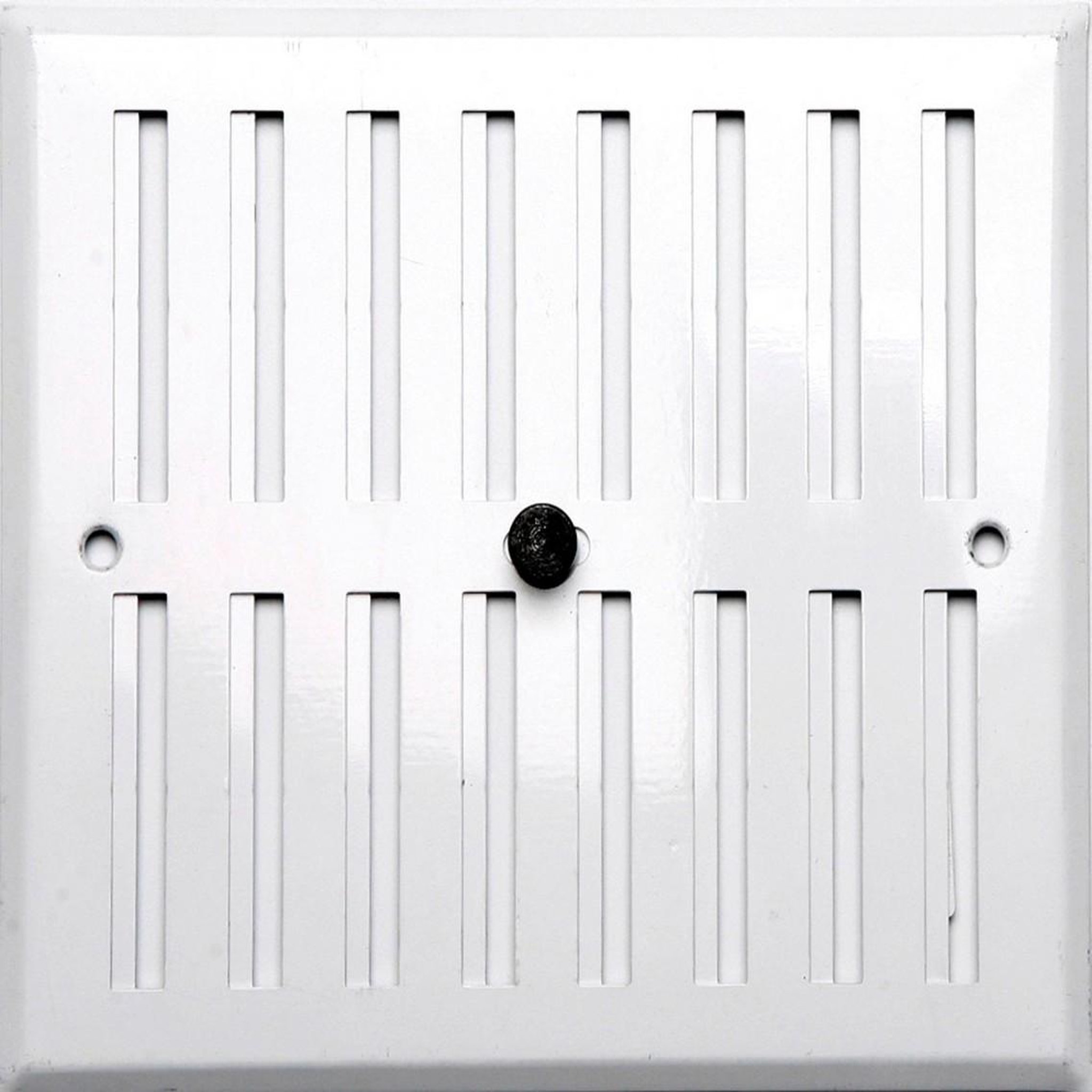 CENTRALE BRICO Grille d'aération aluminium laqué, L.19 x l.17 cm