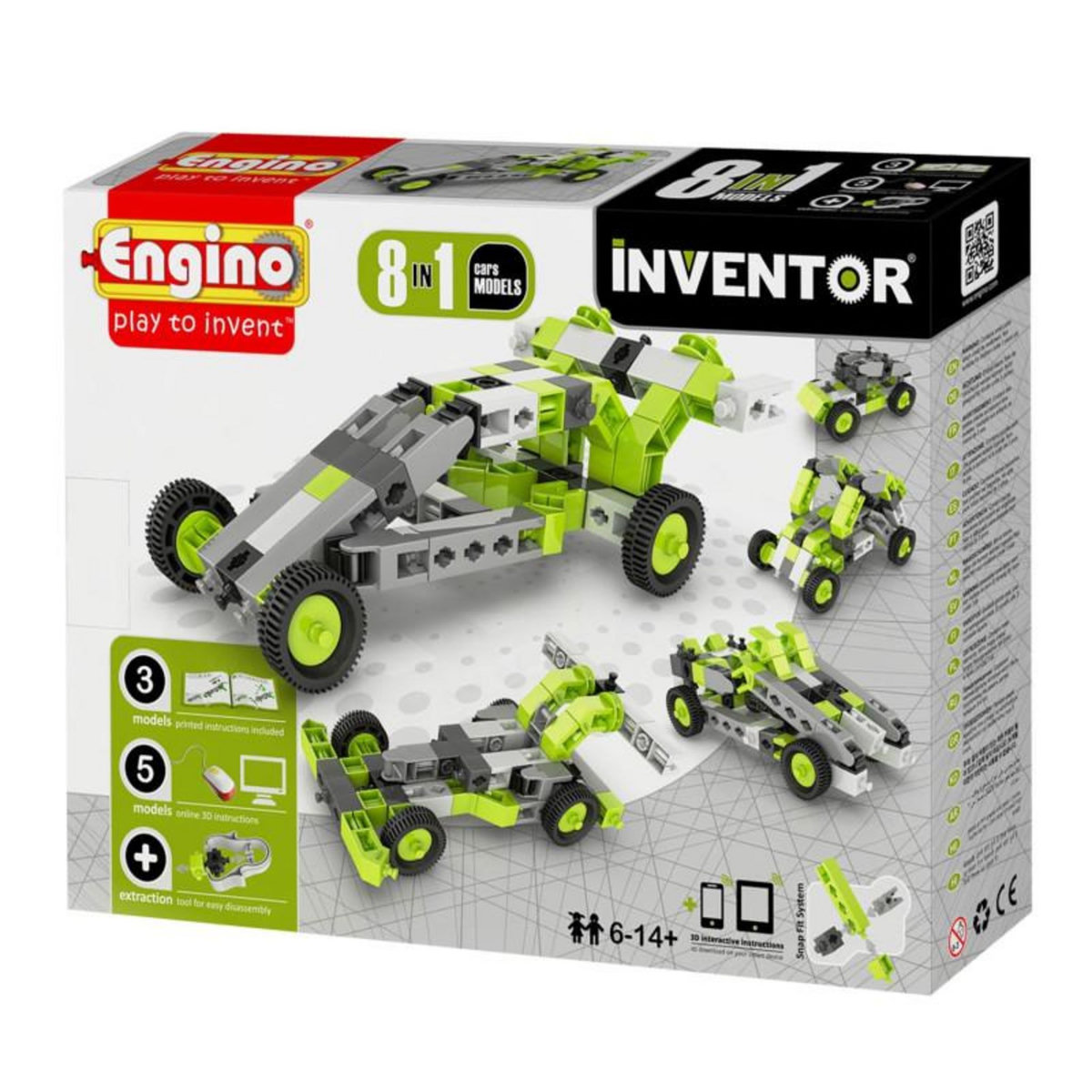 ENGINO Engino Inventor cars, 8 in 1
