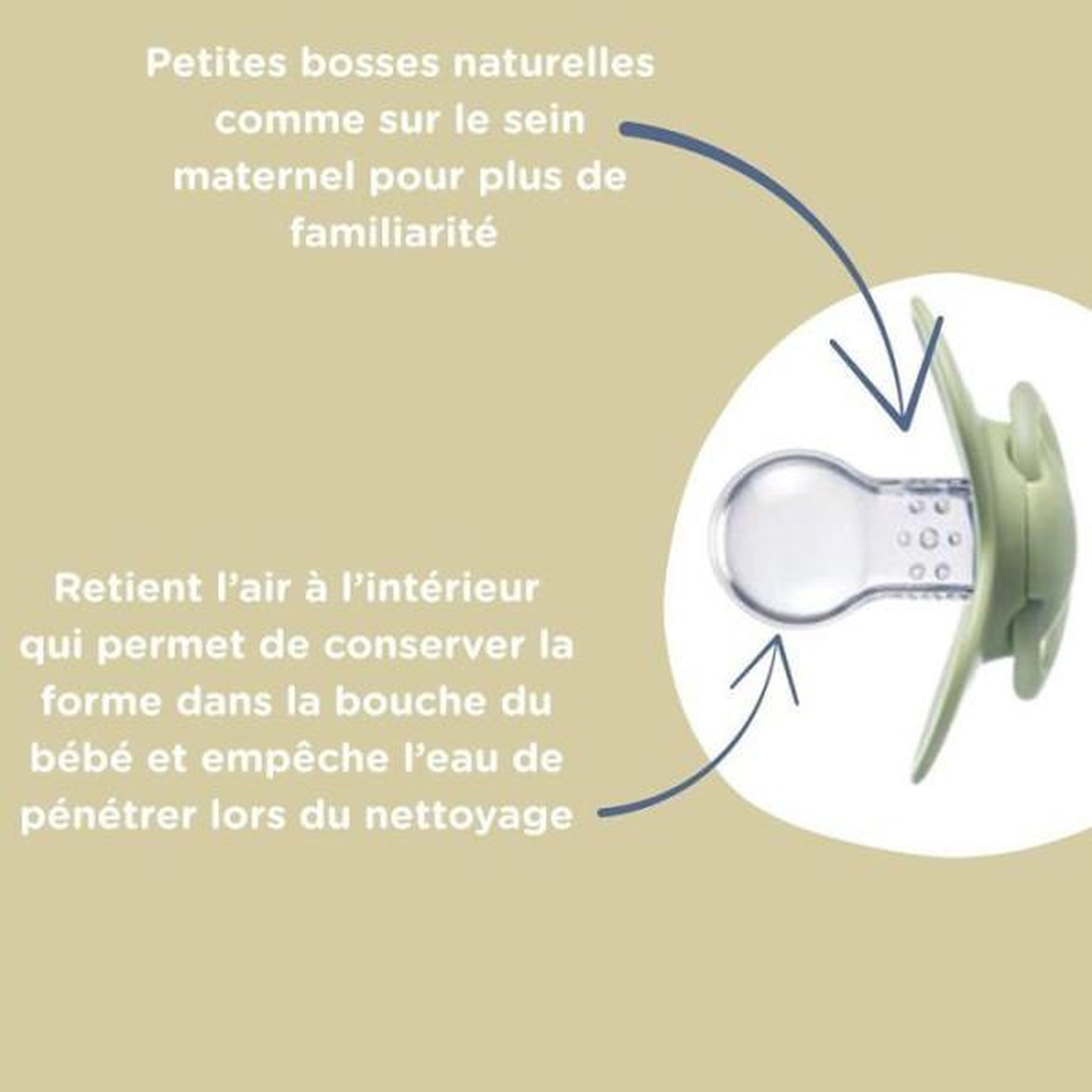 Voir la diapositive 5 : NUBY Lot de 5 sucettes orthodontiques - NUBY - Silicone - 6-18 mois - Multicolore