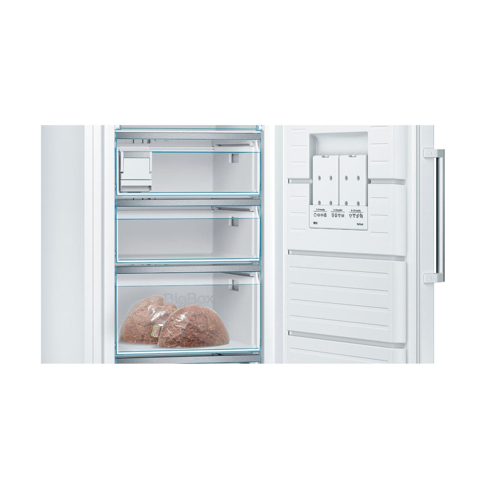Voir la diapositive 3 : BOSCH Congélateur armoire 70cm 366l nofrost - gsn58awcv