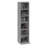 Voir la diapositive 4 : VIDAXL Armoire a CD Sonoma gris 21x20x88 cm Bois d'ingenierie