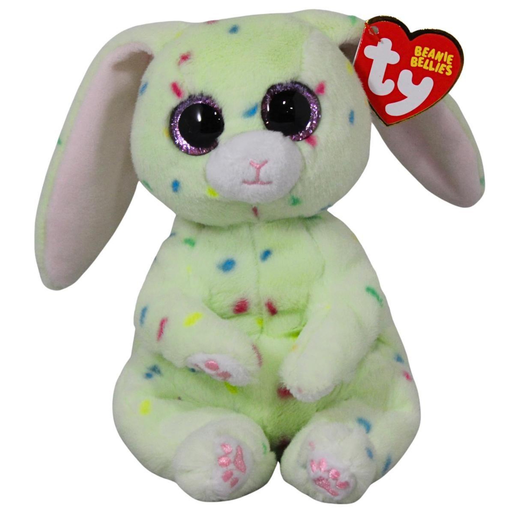 Ty Beanie bellies - fern le lapin de pâques vert