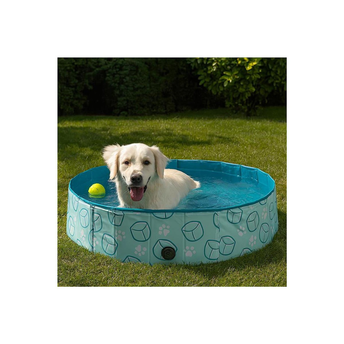 Paris Prix Piscine pour Chien  Splash  120cm Bleu