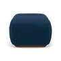 Voir la diapositive 1 : LISA DESIGN Penelope - pouf en velours texturé