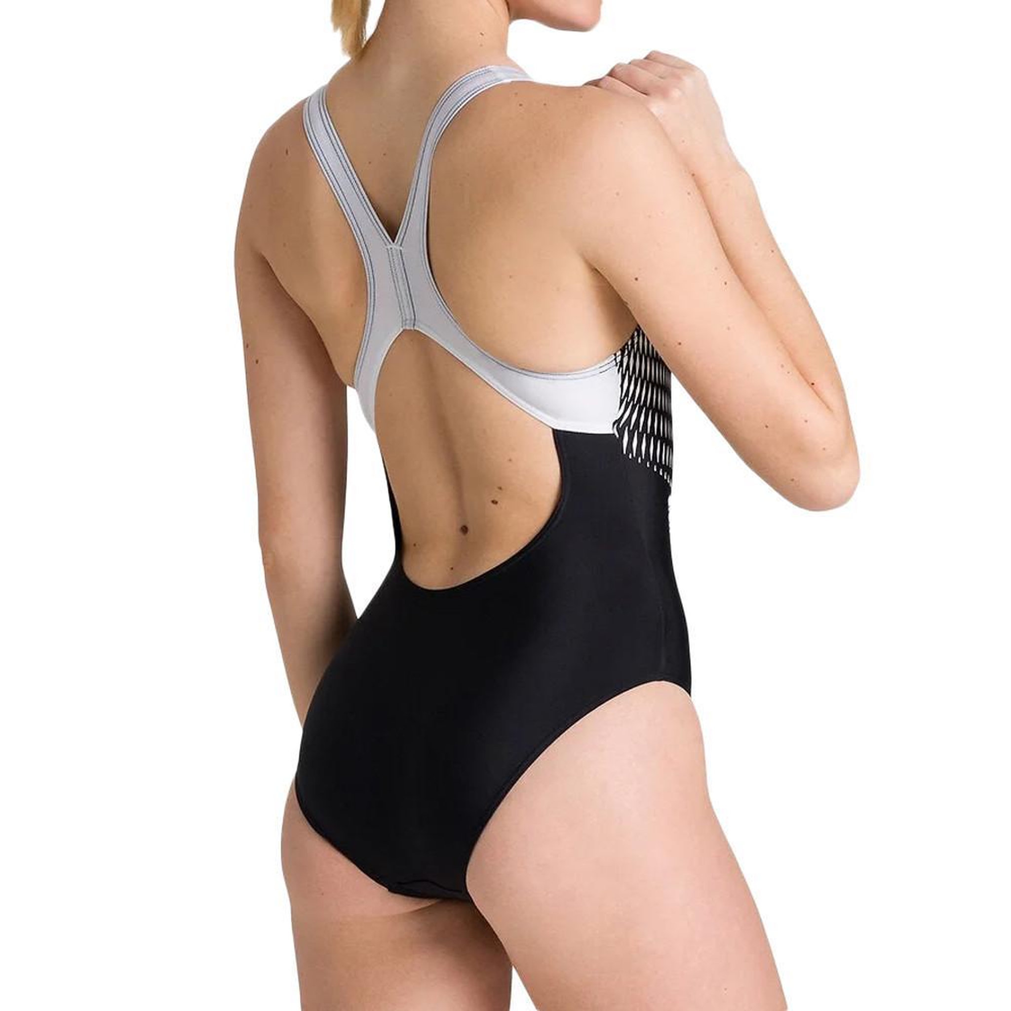 Voir la diapositive 2 : ARENA Maillot de bain 1 pièce /Blanc Femme Arena Joinin Pro