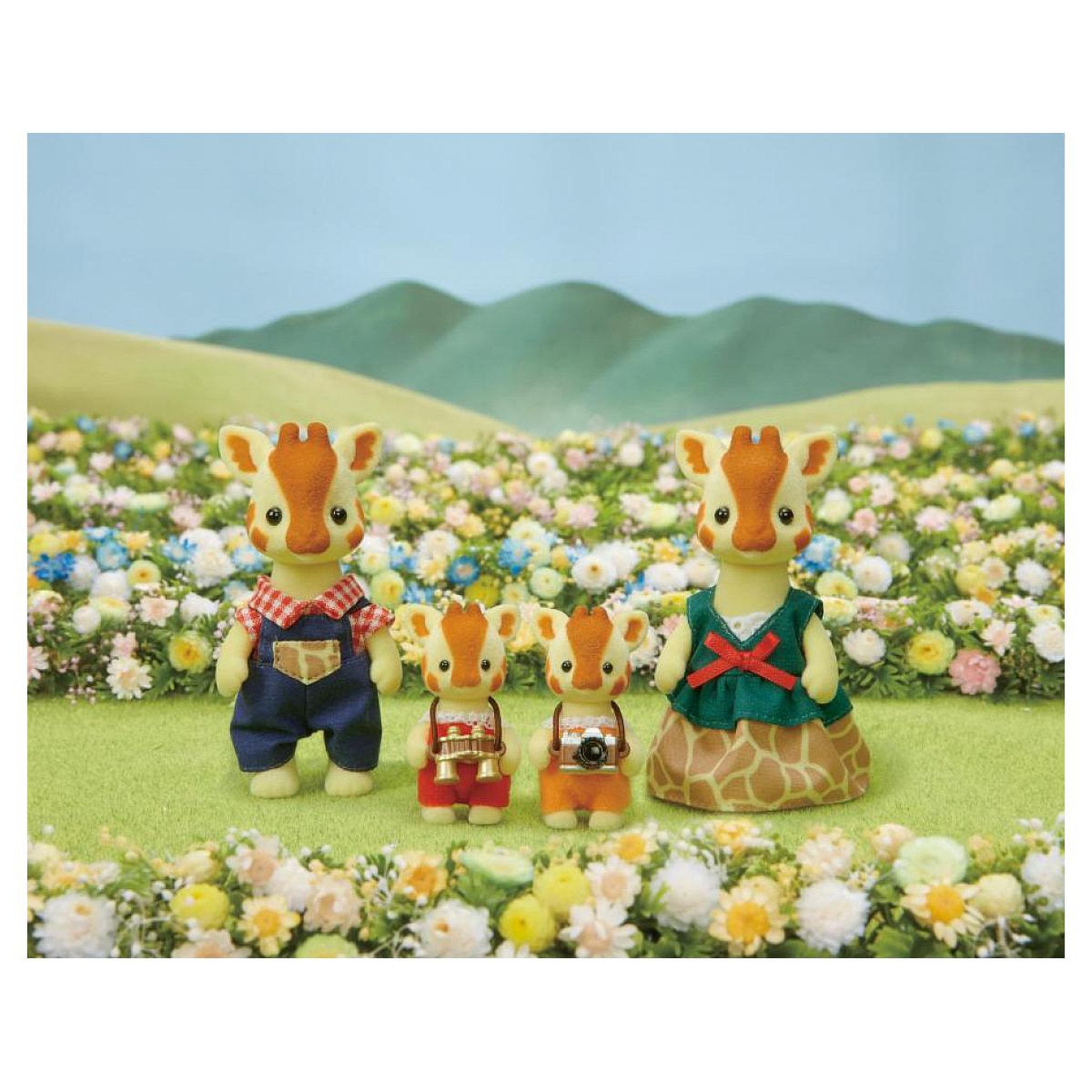 Voir la diapositive 4 : Sylvanian Families 5639  La famille girafe