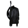 Voir la diapositive 3 : Bagtrotter BAGTROTTER Cartable à roulettes 38 cm Tortues Ninja Noir