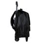 Voir la diapositive 3 : Bagtrotter BAGTROTTER Cartable à roulettes 38 cm Tortues Ninja Noir