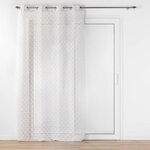Paris Prix Rideau Voilage à Œillets  Lorea  140x240cm Naturel