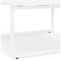 Voir la diapositive 5 : Paris Prix Bureau Design  Abigano  140cm Blanc