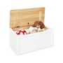 Voir la diapositive 2 : Pinolino Banc Coffre enfant  Fenna blanc L 57 x P 31 x H 55