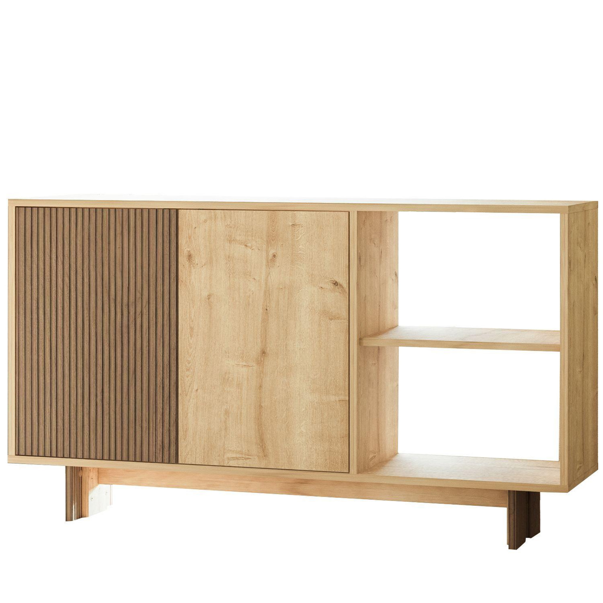 Habitat et Jardin Buffet en bois  ravello  - 140 x 35 x 80 cm - beige