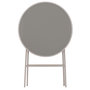 Voir la diapositive 2 : Paris Prix Table de Jardin Pliable  Elba  71cm Beige