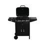 Voir la diapositive 3 : Habitat et Jardin Barbecue gaz  Festa 4  - 4 brûleurs dont 1 latéral - 10.5kW - Noir