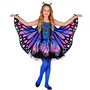 Voir la diapositive 1 : WIDMANN Déguisement papillon - Bleu/rose - Fille - 11/13 ans (145 à 158 cm)