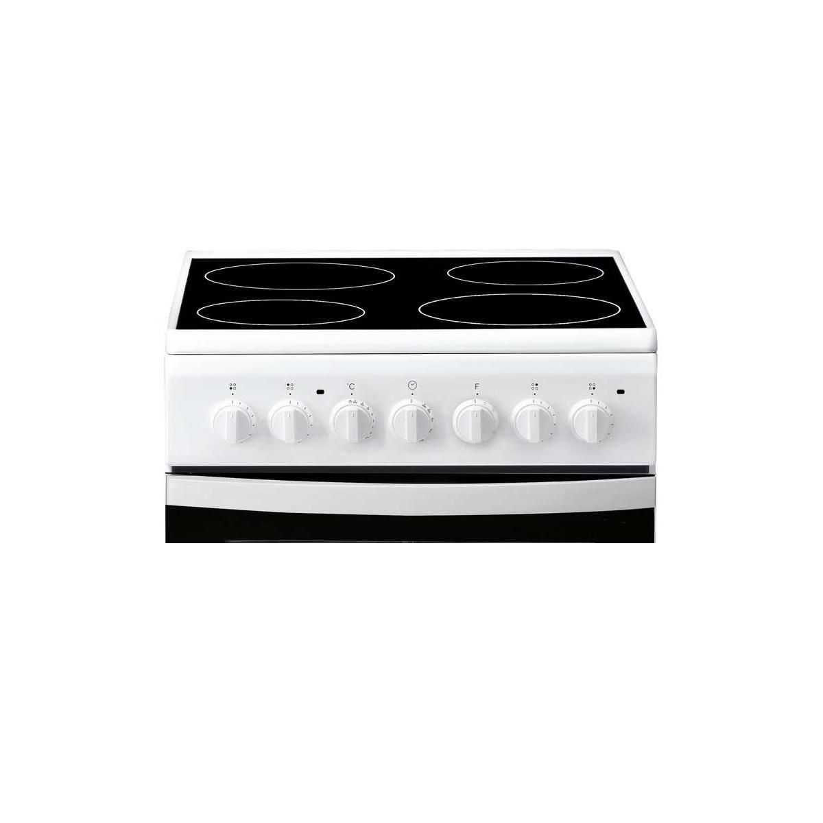 Indesit Cuisinière vitrocéramique 59l 4 feux blanc - IS5V5PCWFR