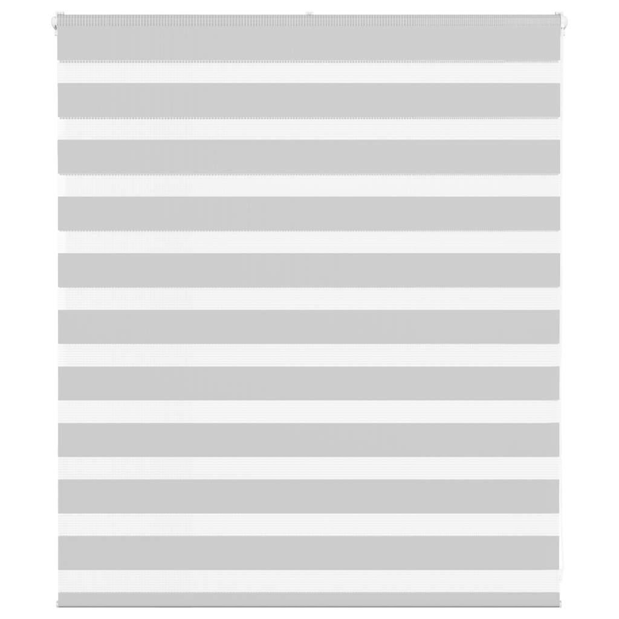 VIDAXL Store zebre gris clair largeur du tissu 115,9 cm polyester