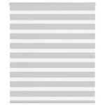 VIDAXL Store zebre gris clair largeur du tissu 115,9 cm polyester