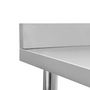 Voir la diapositive 5 : VIDAXL Table de travail de cuisine avec dosseret 100x60x93 cm Inox