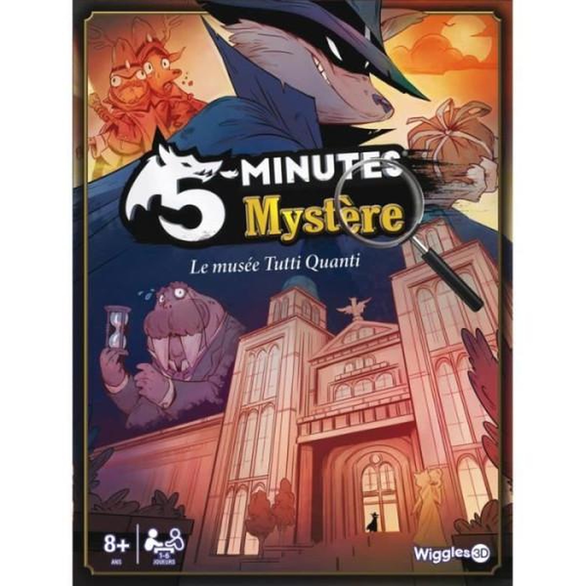 Voir la diapositive 4 : Asmodee Jeu d enquête Asmodee 5 Minutes Mystère