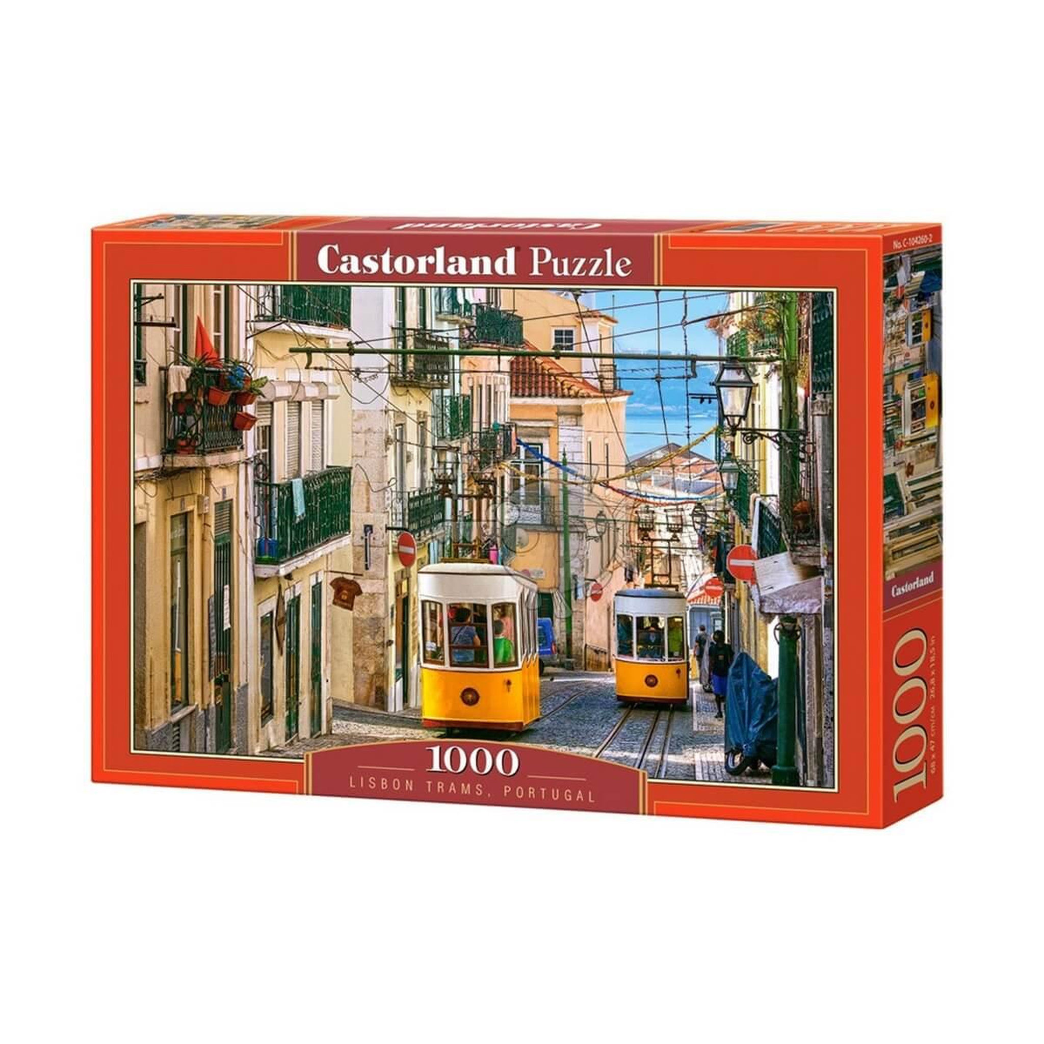 Voir la diapositive 2 : Castorland Puzzle 1000 pièces : tramway de lisbonne, portugal