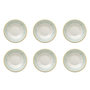 Voir la diapositive 1 : SECRET DE GOURMET Lot de 6 Coupelles  Naples  19cm Menthe