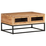 VIDAXL Table basse 90x60x40 cm Bois d'acacia massif