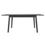 Voir la diapositive 1 : Paris Prix Table à Manger Extensible  Skagen  140-180cm Noir