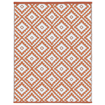ID MARKET Tapis extérieur BAHAMAS terracotta 270 x 470 CM