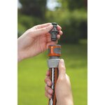 GARDENA Connecteur pour raccorder 2 tuyaux d'arrosage - 19mm