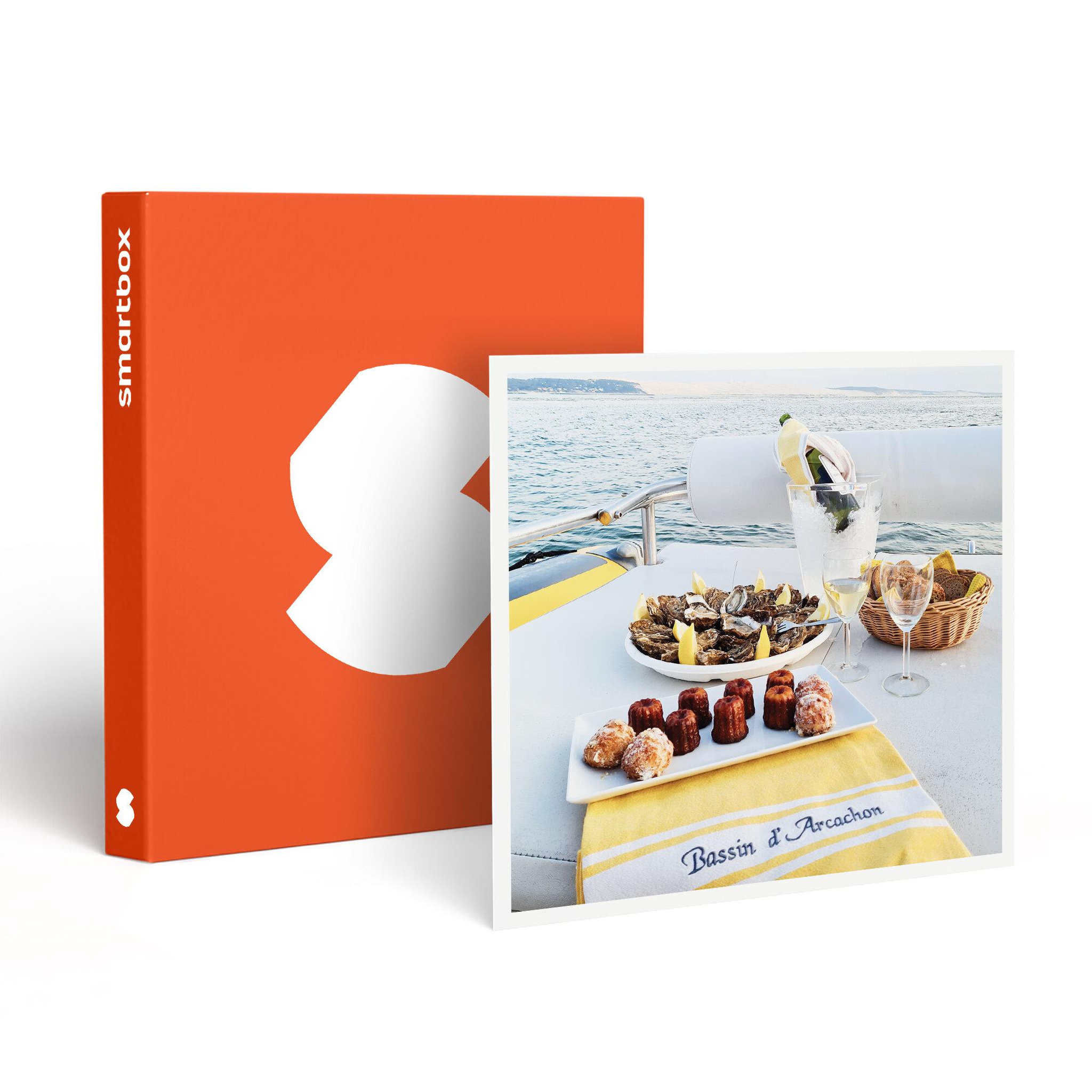 Smartbox Croisière dans le bassin d'arcachon avec dégustation d'huîtres à deux ou entre amis - coffret cadeau sport & aventure