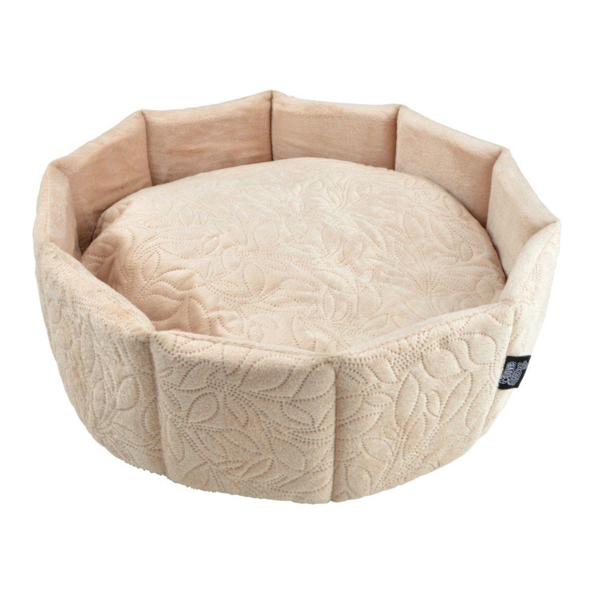 LOVE STORY Panier pour chien & chat  boho  48cm naturel