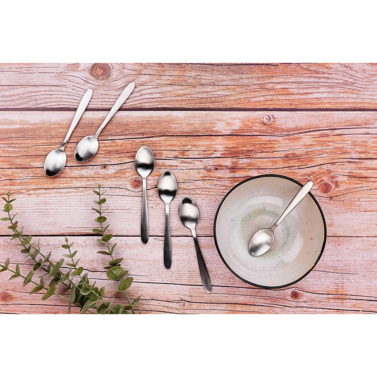 BJORN Coffret 6 petites cuillères KAJA - Silver