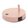 Voir la diapositive 2 : MARKET24 Lampe de bureau DKD Home Decor 22 x 15 x 46 cm Verre Argenté Noir Gris Rose Métal Blanc 220 V 40 W 25 W 4 Pièces