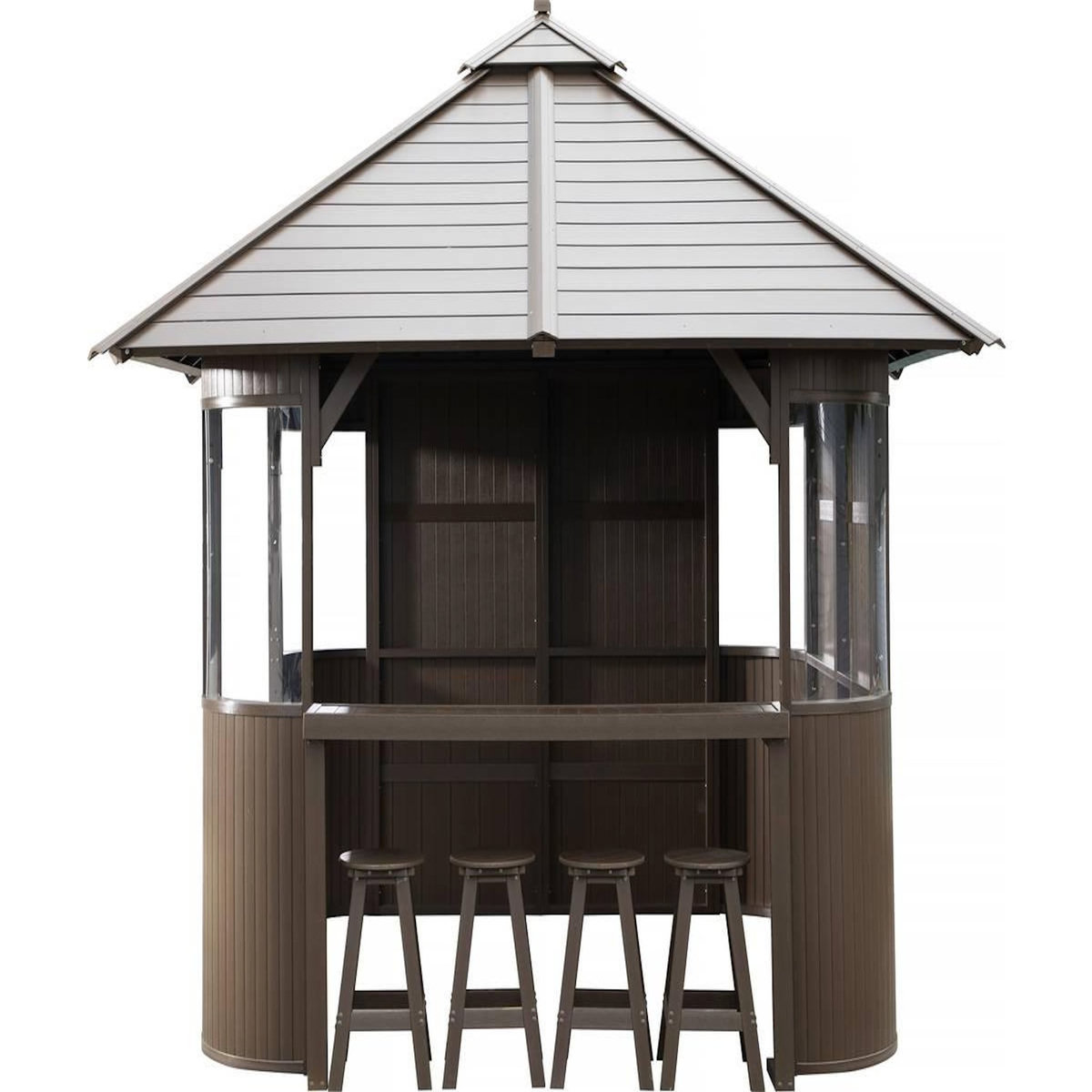 Habitat et Jardin Abri de spa  Bali  - 330 x 330 x 323 cm