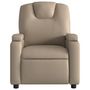Voir la diapositive 4 : VIDAXL Fauteuil de massage inclinable Cappuccino Similicuir