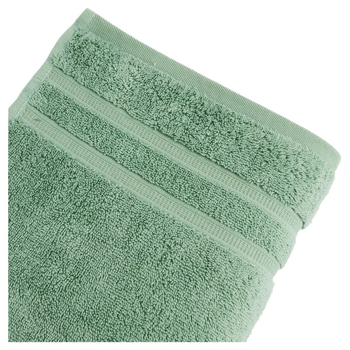 ACTUEL Serviette de toilette unie en coton 600 g/m²